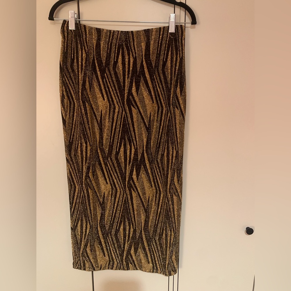 AQUA Midi Skirt NWT